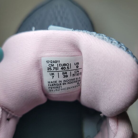 Asics Shoes Every Day Comfort Pink Gray AmpliFoam Gel-Contend 7 Womens US Size 9 - Picture 7 of 10